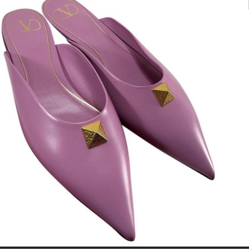 Valentino Garavani Roman Single Rockstud Flat